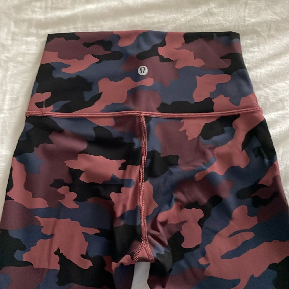 lululemon camo align leggings